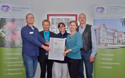 Noch mehr Patientensicherheit in der Diakonie-Krankenhaus Harz GmbH